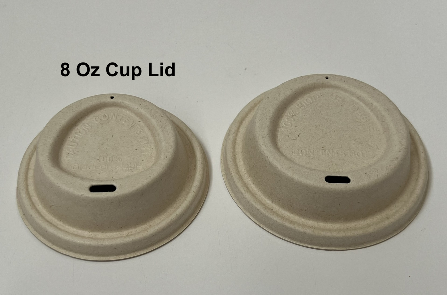 8oz Plant Fiber Cup Lid l 1000 per Carton