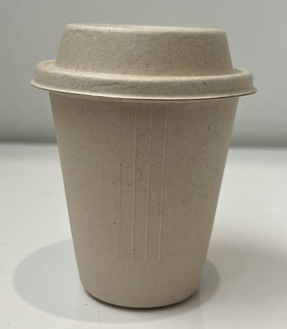12oz Plant Fiber Cup Lid l 1000 per Carton