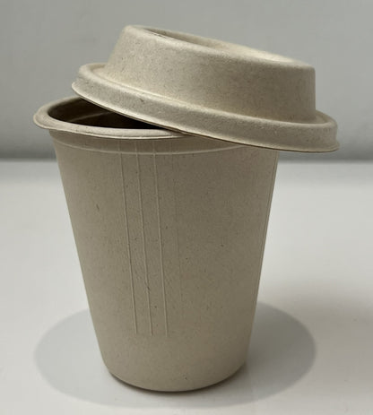 12oz Plant Fiber Cup Lid l 1000 per Carton