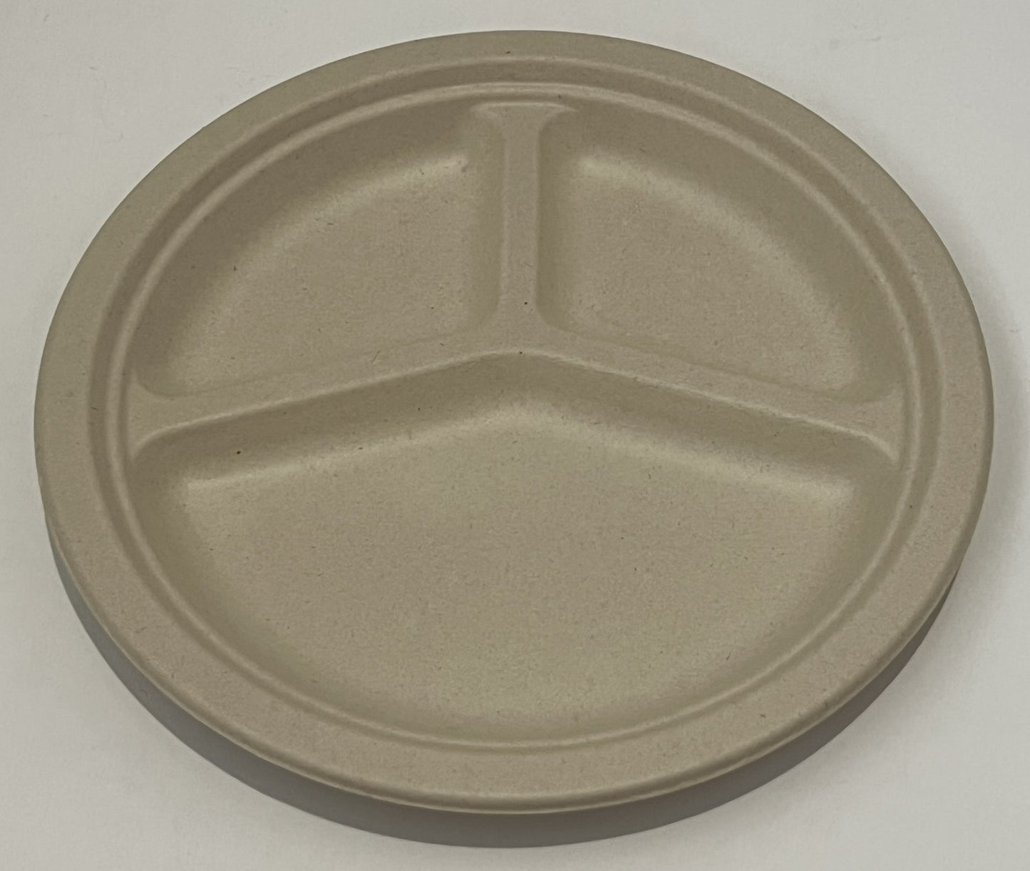 10 Inch 3-Compartment Plate l 50 per Pack