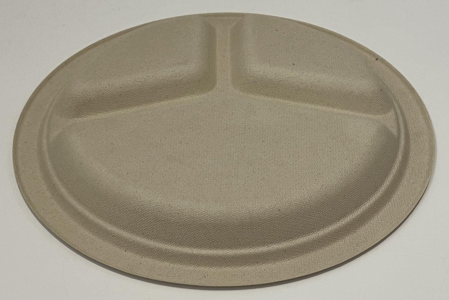 10 Inch 3-Compartment Plate l 50 per Pack